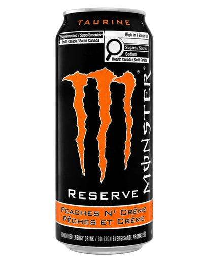 MONSTER ENERGY Reserve Peaches N' Creme – 473 ml Canada Edition