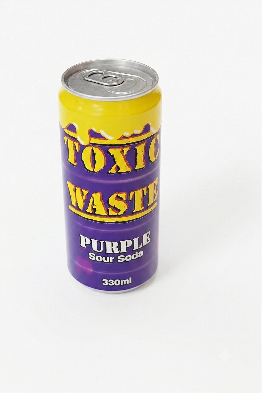 Toxic Waste Purple Soda 330ml