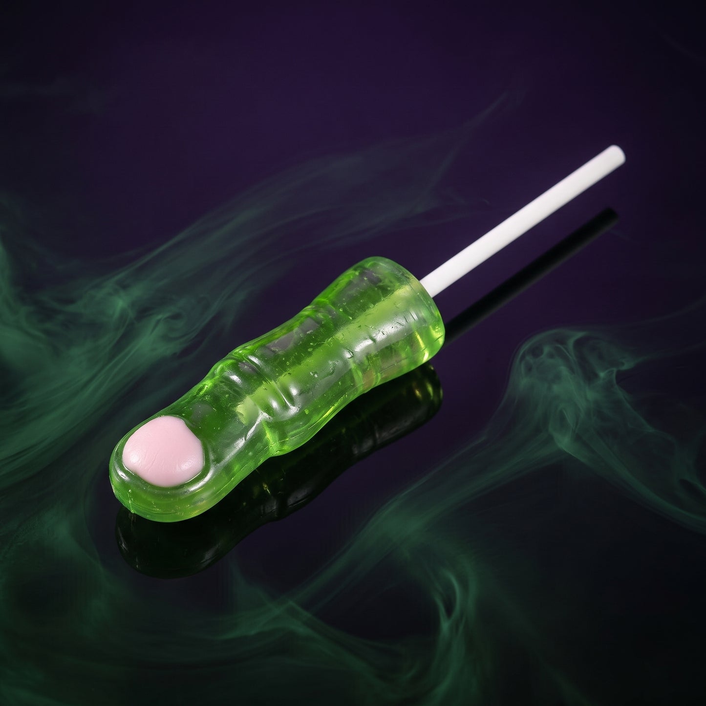 Becky's Zombie Finger Lollipop - Lecca-lecca Dito di Zombie Gusto Mela 18g