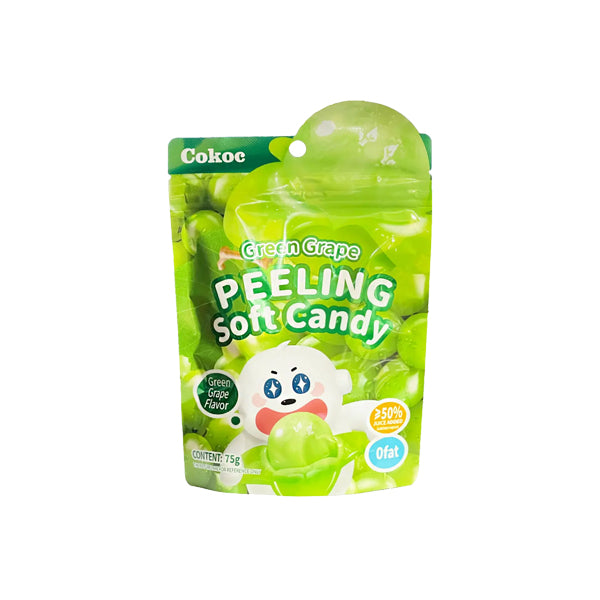 Cokoc – Caramelle che si sbucciano – Green Grape 75g
