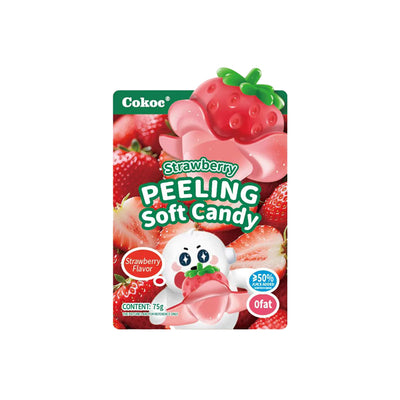 Cokoc – Caramelle che si sbucciano – Fragola (75g)