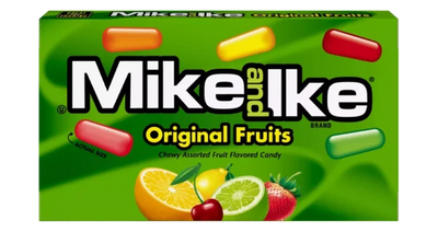 MIKE AND IKE ORIGINAL FRUITS - Caramelle a gusti di frutta differenti aspri 22 gr