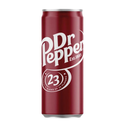 DR PEPPER - Bevanda gassata al gusto soda e ciliegia 330 ml