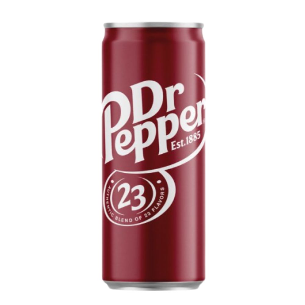 DR PEPPER - Bevanda gassata al gusto soda e ciliegia 330 ml