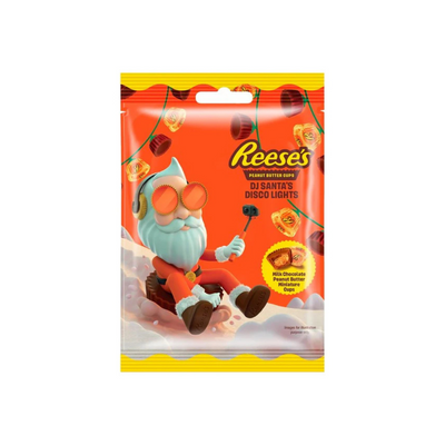 REESE'S Peanut Butter Santa's Disco Lights - Mini coppette di cioccolato ripiene di burro d'arachidi 70 g