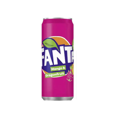 FANTA Mango & Dragon Fruit 330ml – Gusto Esotico e Rinfrescante