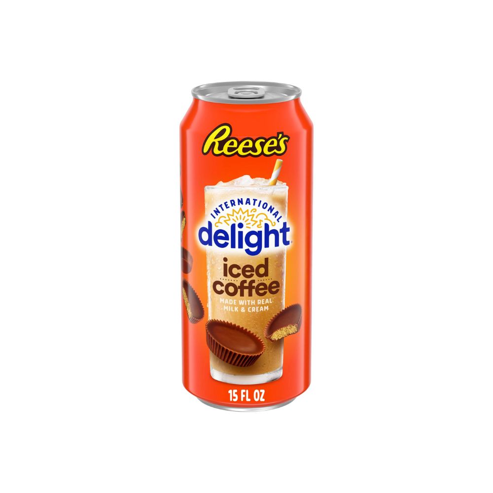 Reese’s International Delight Iced Coffee 443 ml -Bevanda al gusto Reese's CONTIENE CAFFEINA