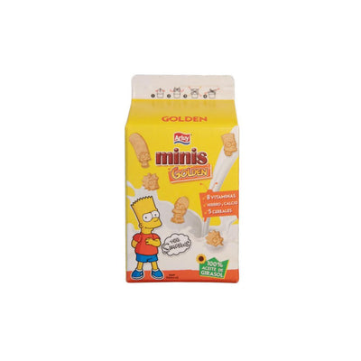SIMPSON Minis Golden 135g - questi biscotti croccanti sono arricchiti con 5 cereali