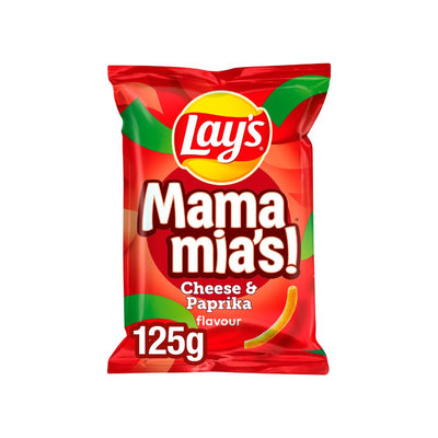 LAY'S Mama mias 125g combina pomodoro, formaggio e aromi mediterranei