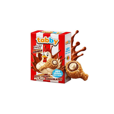 Tabby Chicken Leg Crumble Chocolate (50g) -Sembra pollo fritto, ma è puro cioccolato croccante.