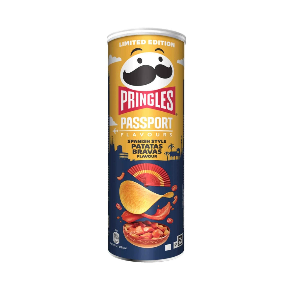 PRINGLES Passport Flavours Spanish Style Patatas Bravas 165g