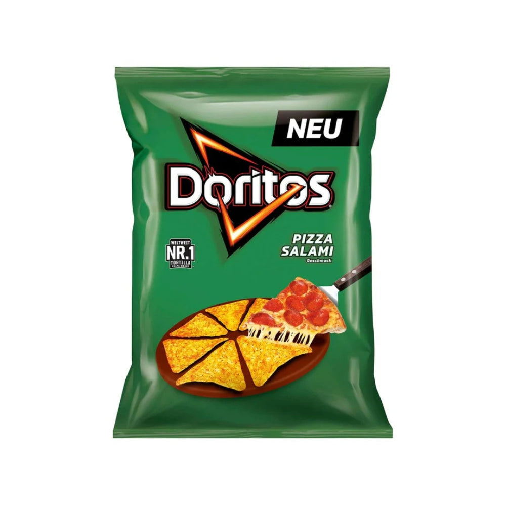 DORITOS Pizza Salami, Patatine al Gusto di Pizza al Salame 110g