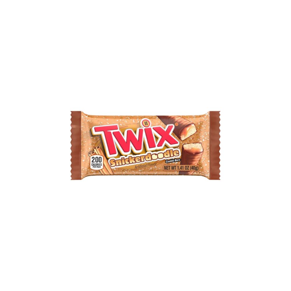TWIX Snickerdoodle - 40 gr cannella e vaniglia