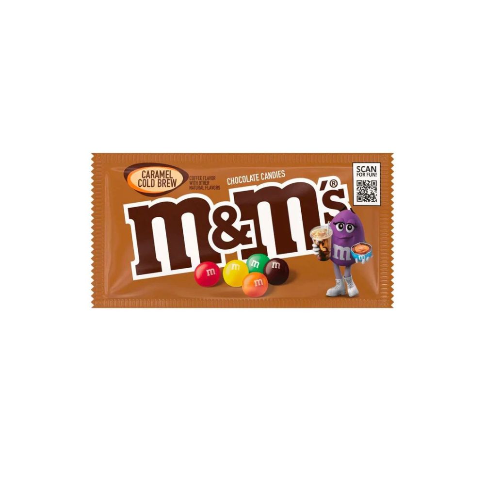 M&M’s Caramel Cold Brew, confettini al cioccolato al gusto di caramello da 40g