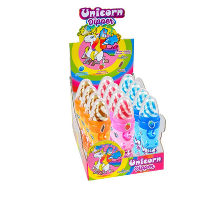 FUNNY CANDY Unicorn Dipper - Leccalecca e polverina 50 gr