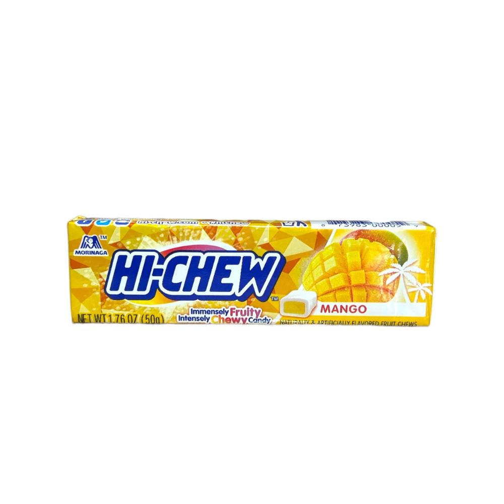 HI-CHEW Mango - Caramele Giapponesi al Gusto di Mango 50 g