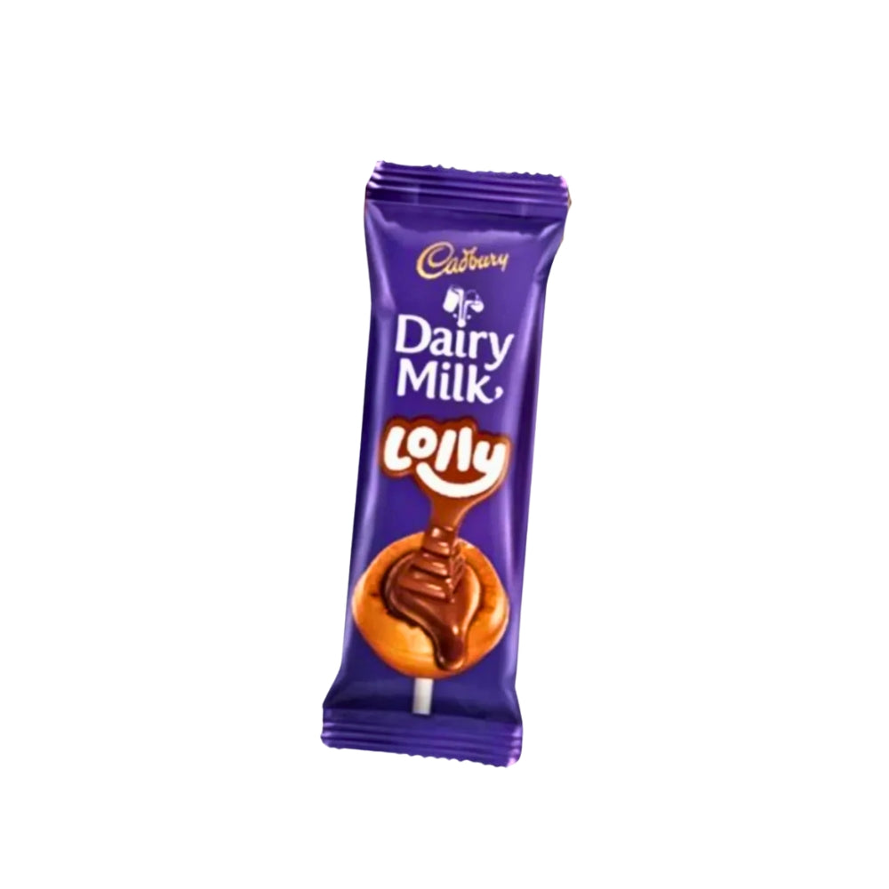 CADBURY DAIRY MILK LOLLY 8g- (India) - lollipop al cioccolato Dairy Milk Cadbury