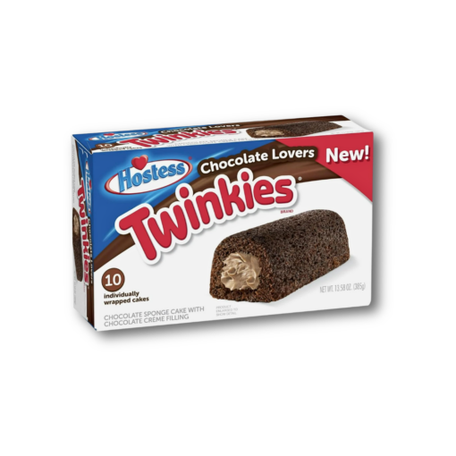 Hostess Twinkies Chocolate Cake 385g – Confezione da 10 Pezzi (Edizione American)