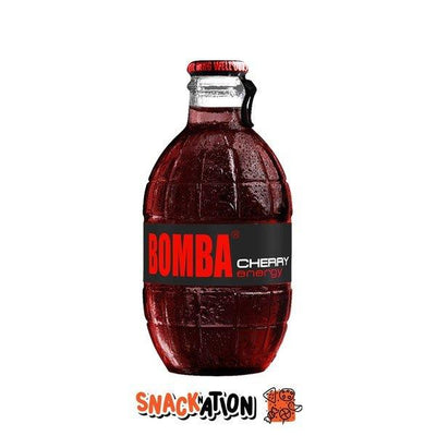 BOMBA Energy Drink Cherry - Bevanda Energetica al gusto ciliegia 250 ml - Snackation