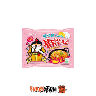 BULDAK Ramen Hot Chicken Carbonara – Ramen istantaneo al gusto di carbonara 130 gr - Snackation