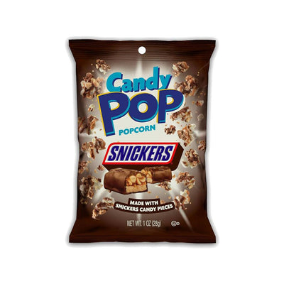 CANDY POP Snickers Popcorn - Popcorn dolce con pezzetti di Snickers 149 gr - Snackation