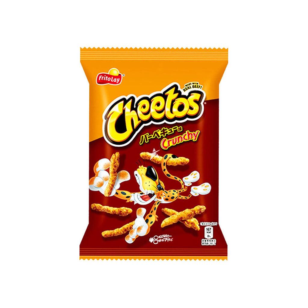 CHEETOS Crunchy BBQ Beef Japan - Patatine al gusto di carne alla brace 75 gr - Snackation
