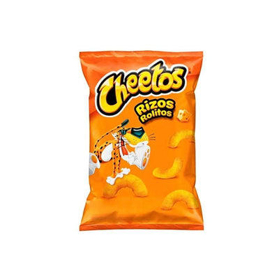 CHEETOS Rizos Rolitos - Snack di Mais Ricci al Formaggio 100 gr - Snackation