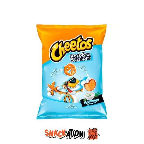 CHEETOS ROCK PAW SCISSORS CHEESE - Patatine al gusto di formaggio 145 gr - Snackation