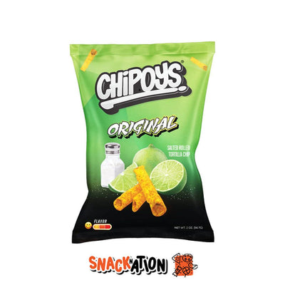 Chipoys Original - Patatina di mais arrotolate 56.7 gr - Snackation