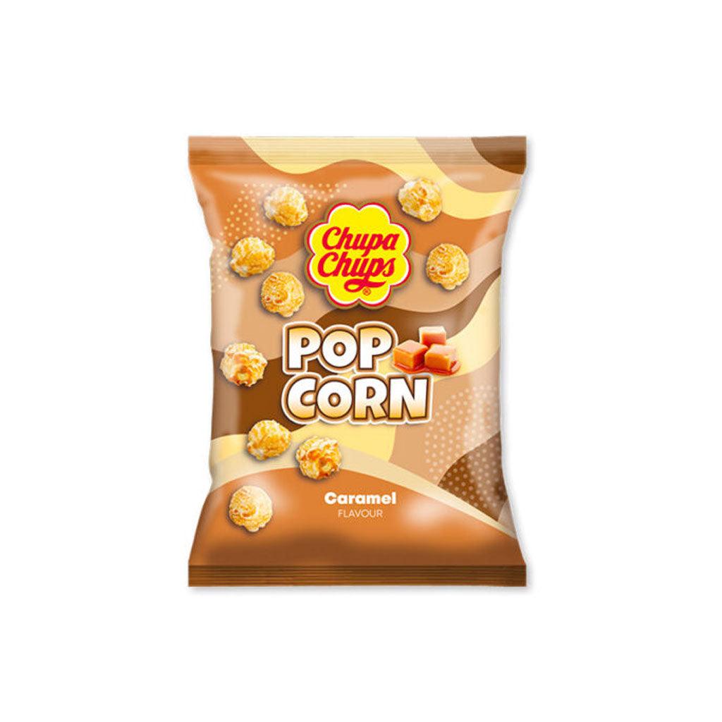 CHUPA CHUPS Pop Corn Caramel - Pop Corn dolci al gusto di caramello 110 gr  – Snackation