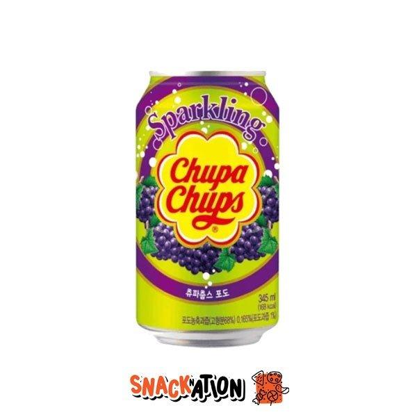 CHUPA CHUPS SPARKLING Grape - Bevanda gassata all'uva 345 ml - Snackation