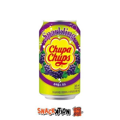 CHUPA CHUPS SPARKLING Grape - Bevanda gassata all'uva 345 ml - Snackation