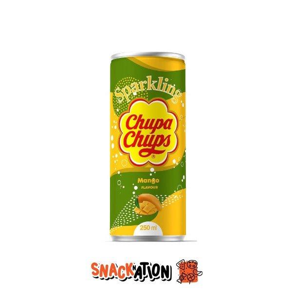 CHUPA CHUPS SPARKLING Mango - Bevanda gassata al mango 250 ml - Snackation