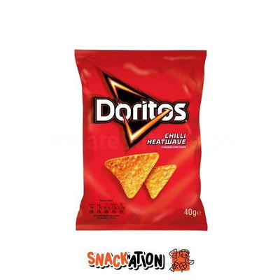 DORITOS Chilli Heatwave - Chips tortillas di mais al gusto piccante 40 gr - Snackation