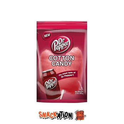 DR PEPPER Cotton Candy - Zucchero Filato al gusto della bibita Dr Pepper 88 gr - Snackation
