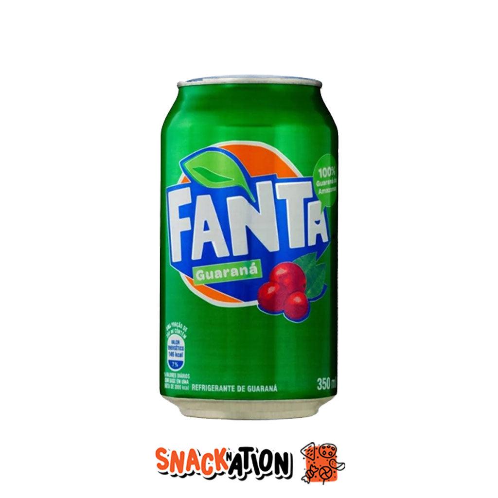 FANTA Guaranà - Bevanda gassata al gusto di guaranà 350 ml - Snackation