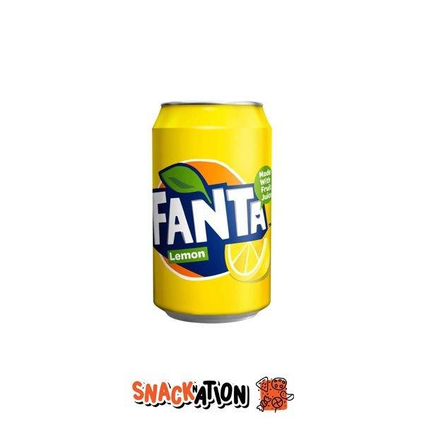 FANTA Lemon - Bevanda gassata al gusto limone 330 ml - Snackation