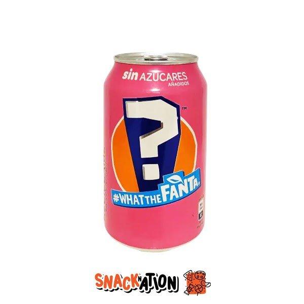 FANTA WTF What The Fanta Blue - Bevanda gassata al gusto misterioso senza zucchero 330 ml - Snackation