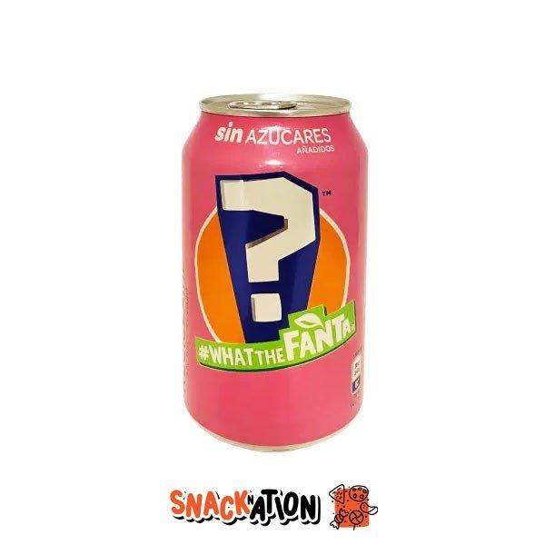 FANTA WTF What The Fanta Green - Bevanda gassata al gusto misterioso senza zucchero 330 ml - Snackation
