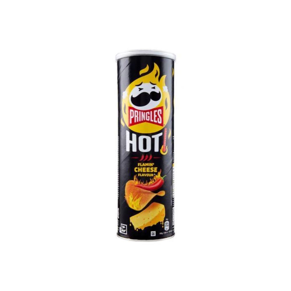 PRINGLES- Flamin' Cheese Flavour - Patatina piccante al gusto di formaggio 160 g