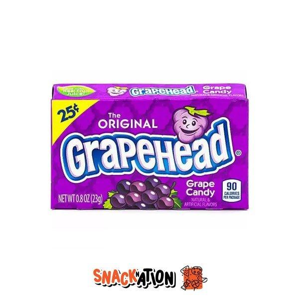 GRAPEHEAD - Caramelline al gusto uva 23 gr - Snackation