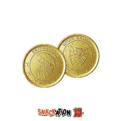 HARRY POTTER Galeoni di Cioccolato - Cioccolatini a forma di monete 23 gr - Snackation