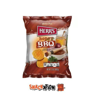 HERR'S Honey BBQ - Patatina al gusto di Barbecue al miele 107 gr - Snackation