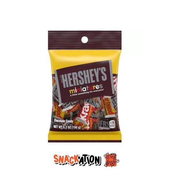 HERSHEY'S Miniatures - Cioccolatini di vari gusti 150 gr - Snackation