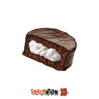 HOSTESS Ding Dong - Merendina Singola al cioccolato ripiene di crema alla vaniglia 36 gr - Snackation