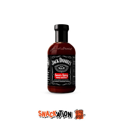 JACK DANIEL’S Sweet & Spicy BBQ – Salsa Barbecue Gusto Dolce e Piccante con Jack Daniel’s 280g - Snackation