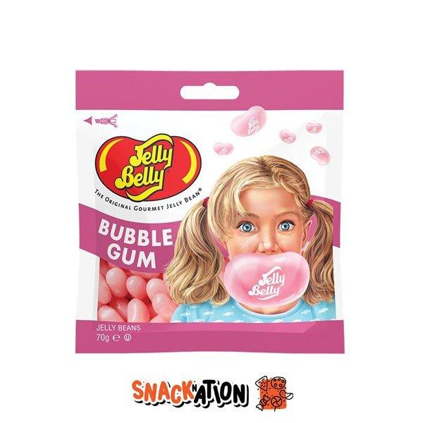 JELLY BELLY Bubble Gum - caramelle al gusto di Gomme da masticare 70 gr - Snackation