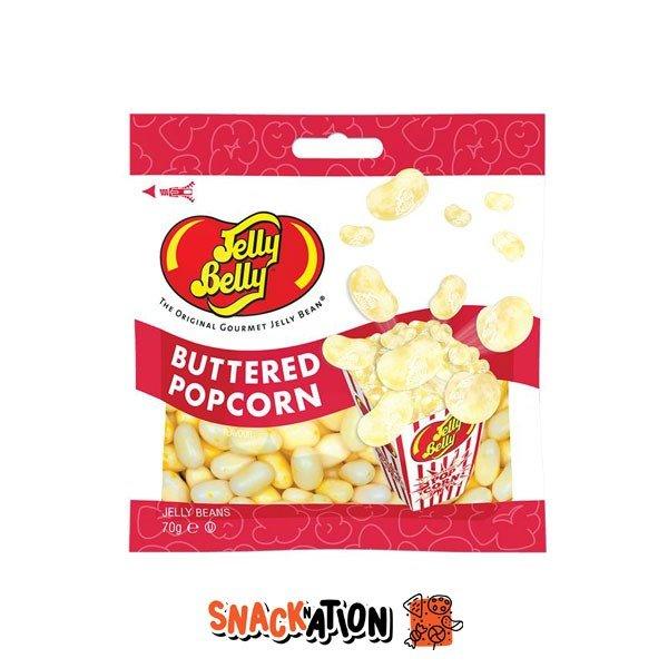 JELLY BELLY Buttered Popcorn - caramelle al gusto di popcorn al burro 70 gr - Snackation
