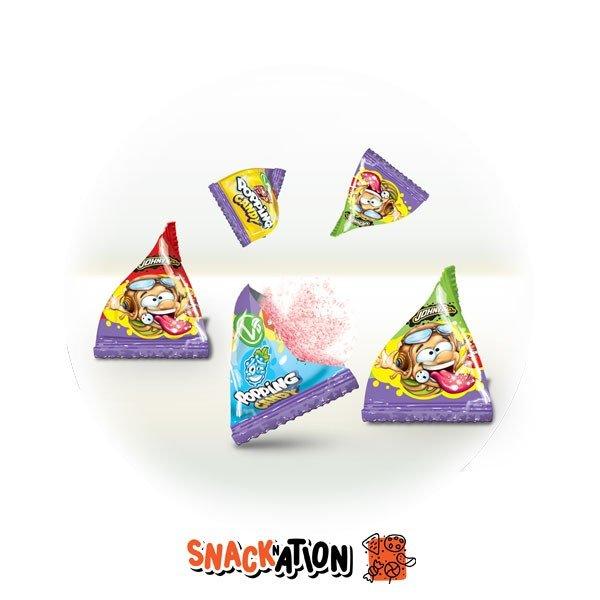JOHNY BEE Popping Candy - Caramelle frizzanti in polvere 3 gr - Snackation