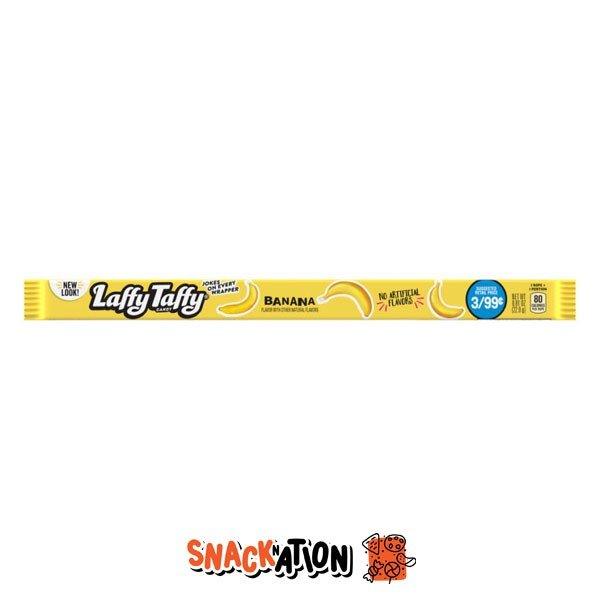 LAFFY TAFFY Rope Banana - Caramelle al gusto Banana 22,9 gr - Snackation